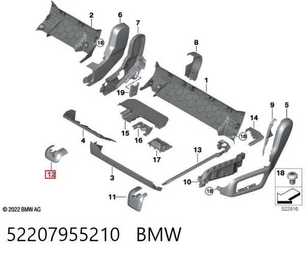  52207955210 BMW