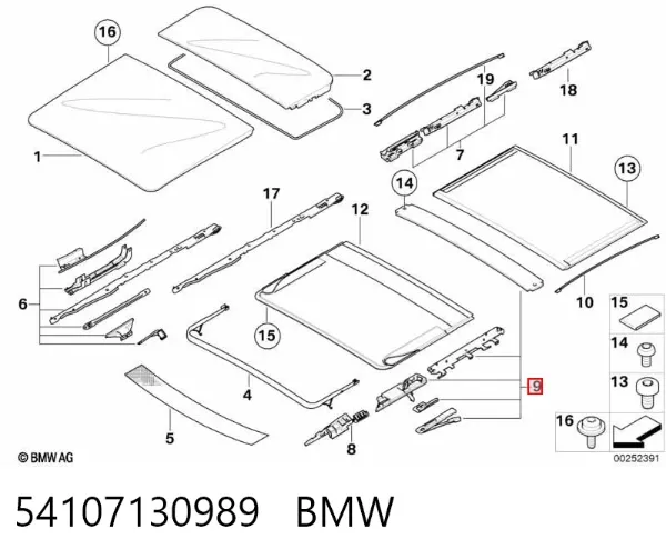  54107130989 BMW