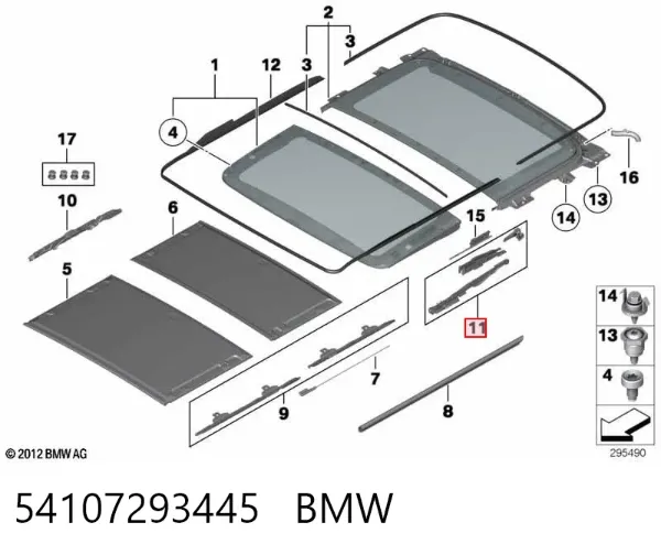  54107293445 BMW