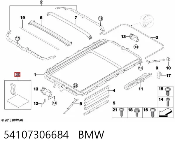  54107306684 BMW