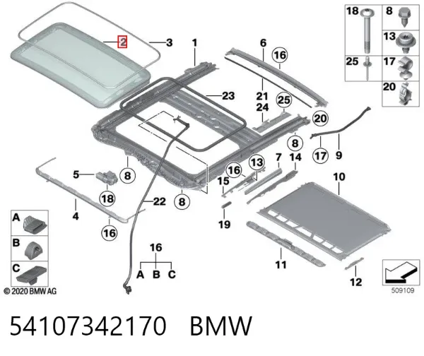  54107342170 BMW