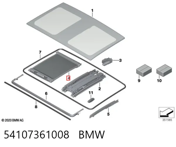  54107361008 BMW