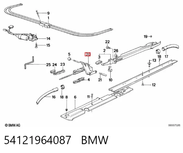 54121964087 BMW