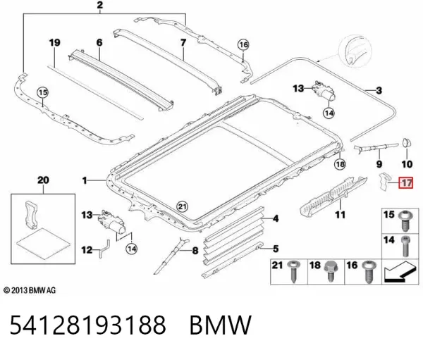  54128193188 BMW