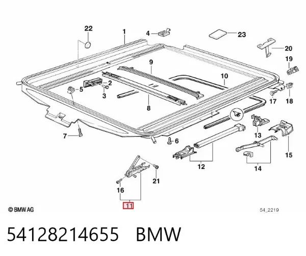  54128214655 BMW