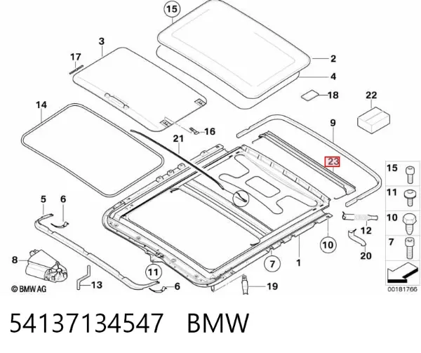  54137134547 BMW