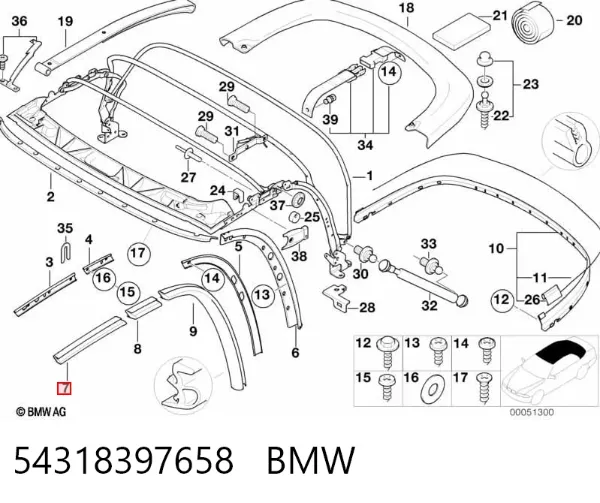  54318397658 BMW