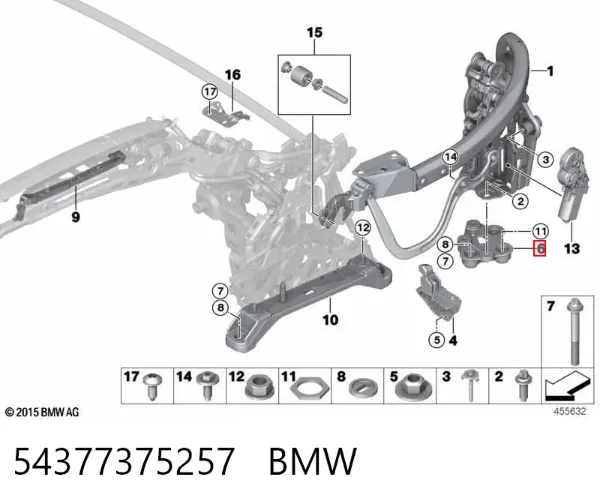  54377375257 BMW