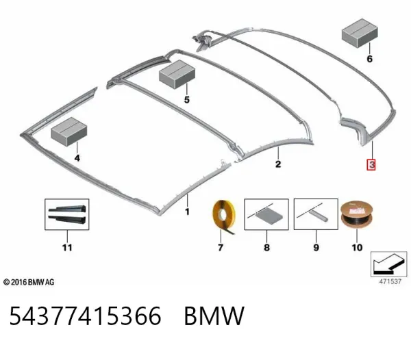  54377415366 BMW