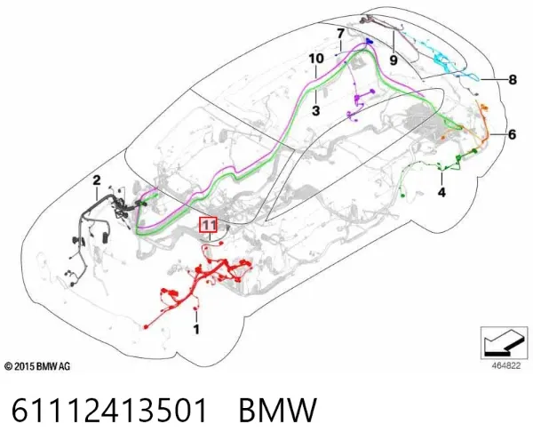  61112413501 BMW