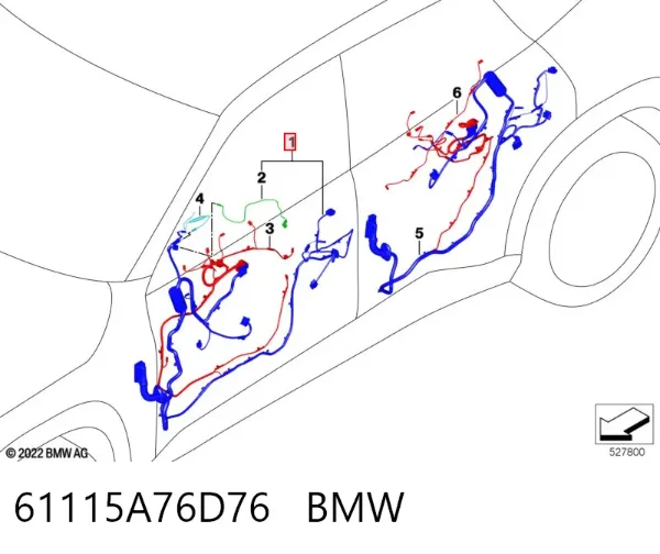  61115A76D76 BMW