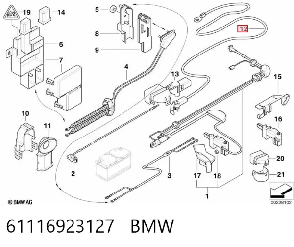  61116923127 BMW