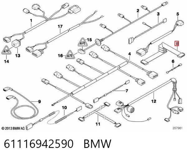  61116942590 BMW