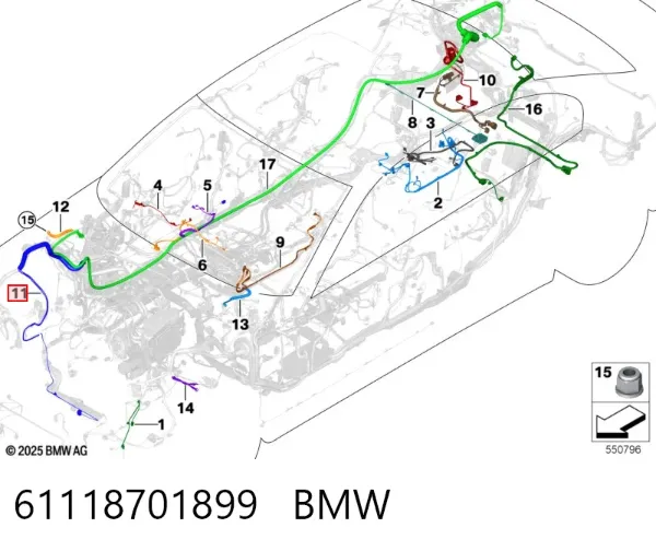  61118701899 BMW