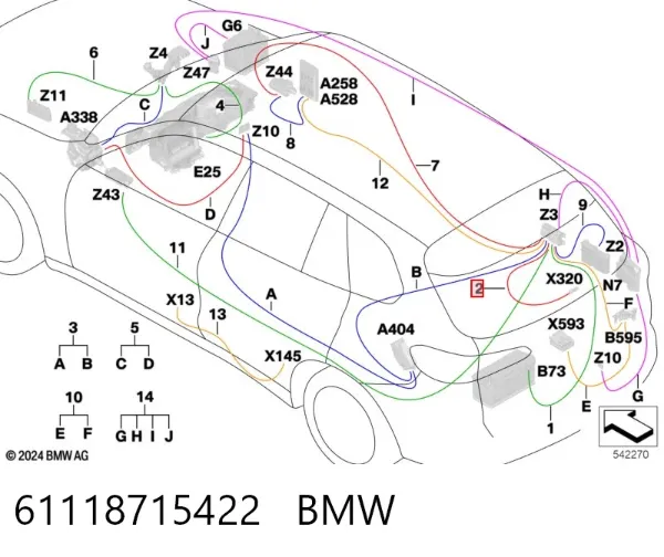  61118715422 BMW