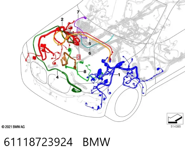 61118723924 BMW