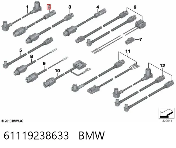  61119238633 BMW