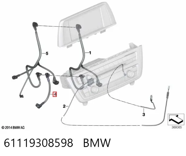  61119308598 BMW