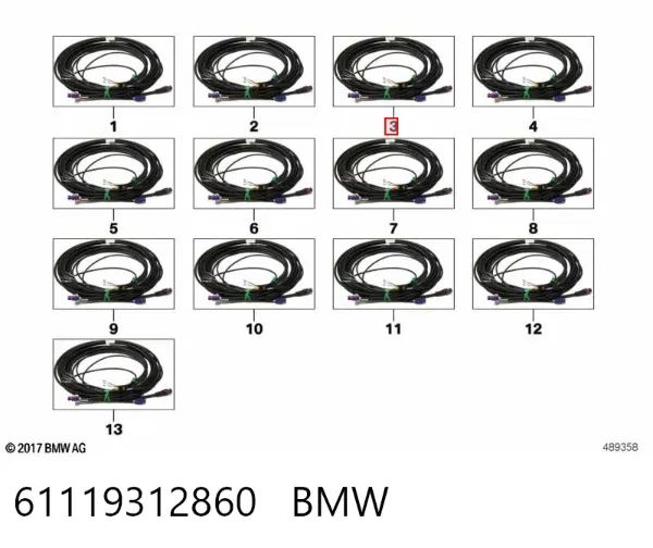  61119312860 BMW