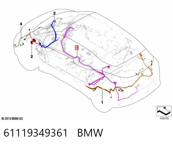  61119349361 BMW