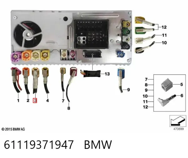  61119371947 BMW