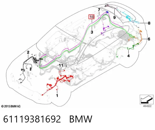  61119381692 BMW