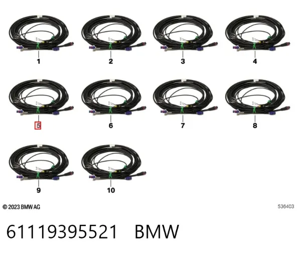  61119395521 BMW