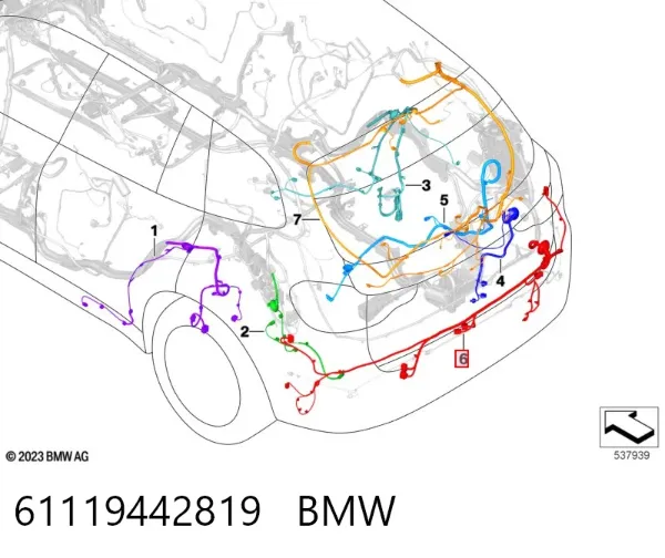  61119442819 BMW