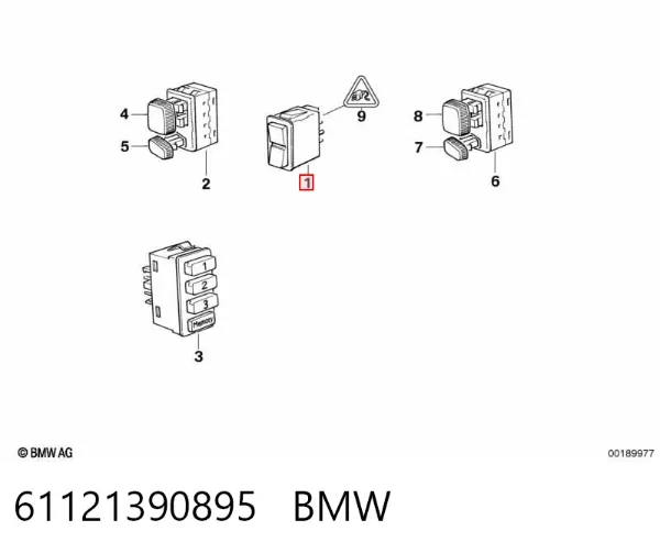  61121390895 BMW