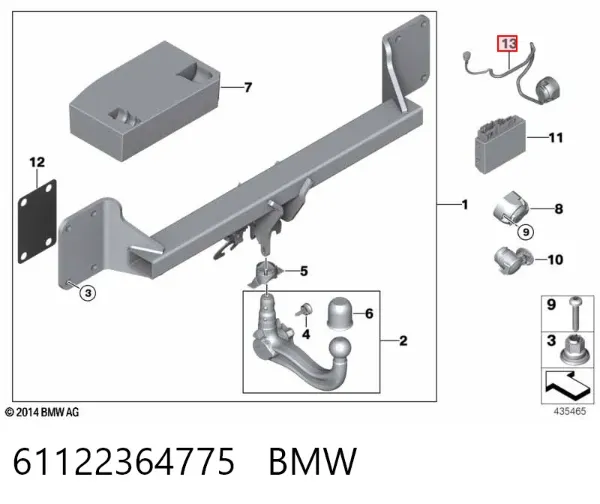  61122364775 BMW