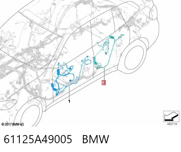  61125A49005 BMW