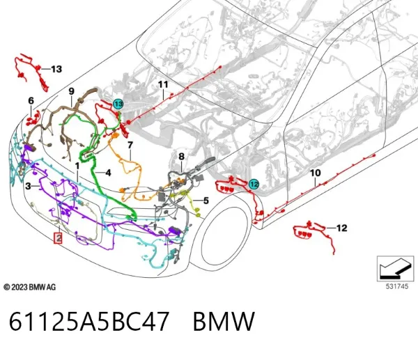  61125A5BC47 BMW