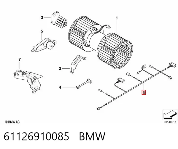  61126910085 BMW