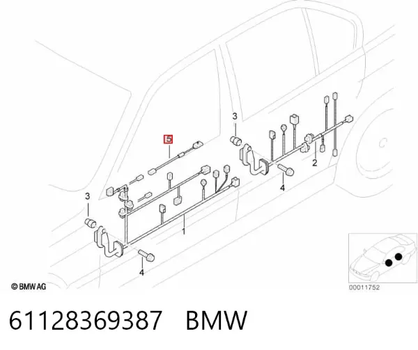  61128369387 BMW