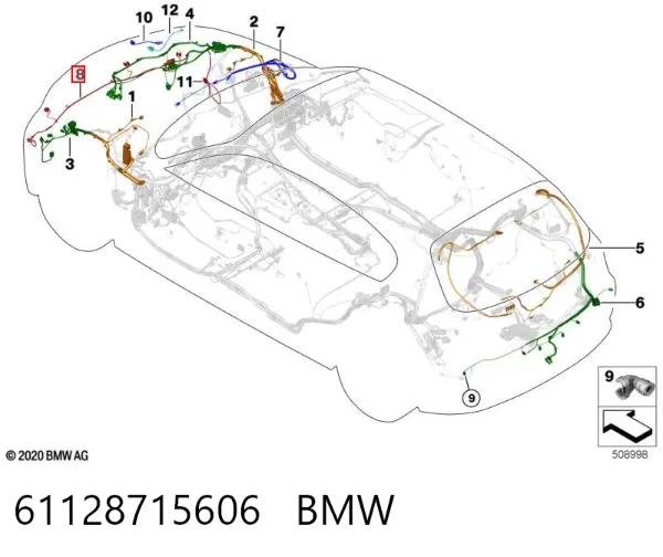  61128715606 BMW
