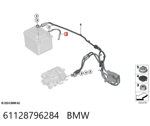  61128796284 BMW