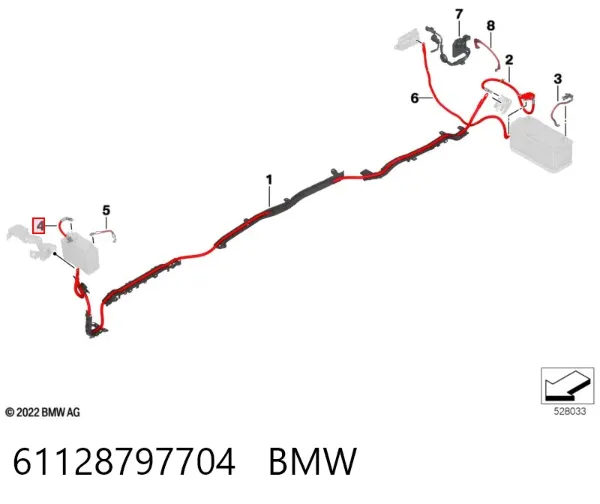  61128797704 BMW