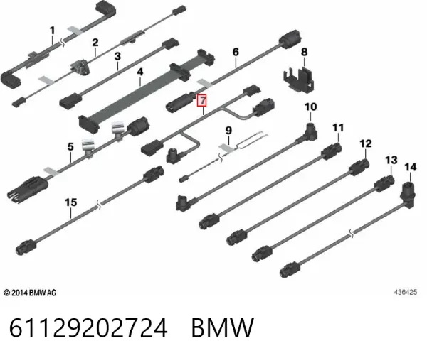  61129202724 BMW