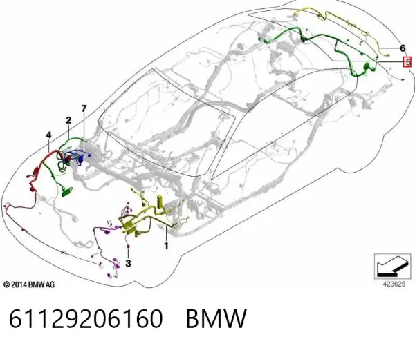  61129206160 BMW