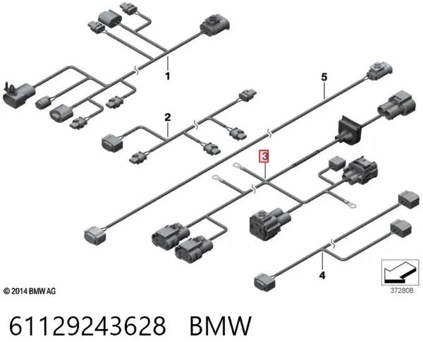  61129243628 BMW