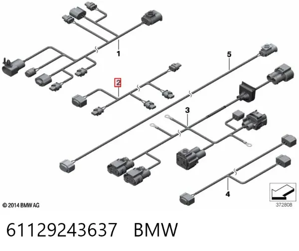  61129243637 BMW