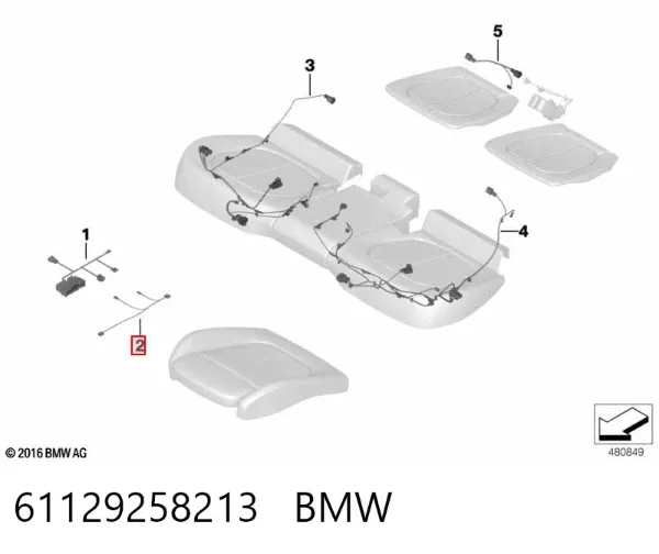 61129258213 BMW