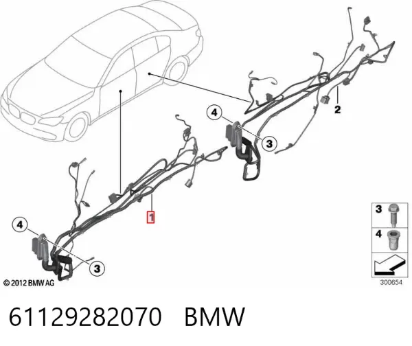 61129282070 BMW
