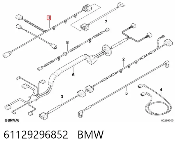  61129296852 BMW