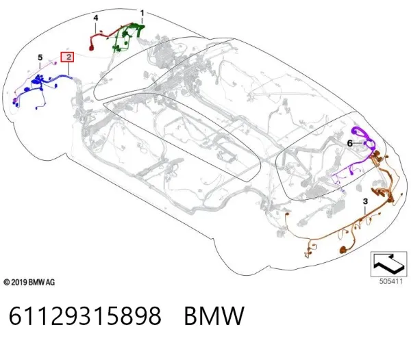  61129315898 BMW