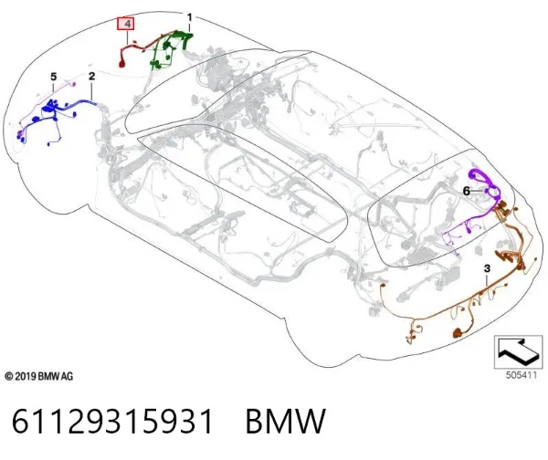  61129315931 BMW