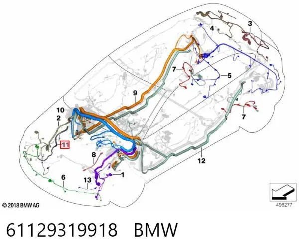  61129319918 BMW