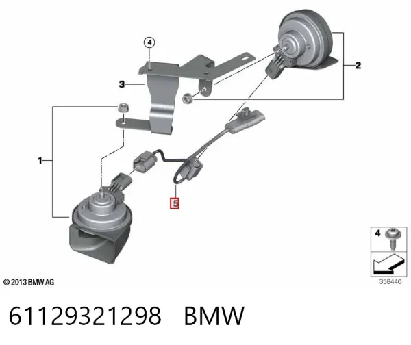  61129321298 BMW