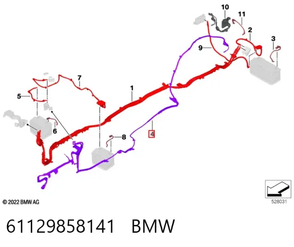  61129858141 BMW