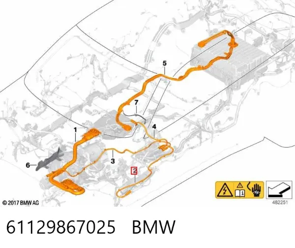  61129867025 BMW